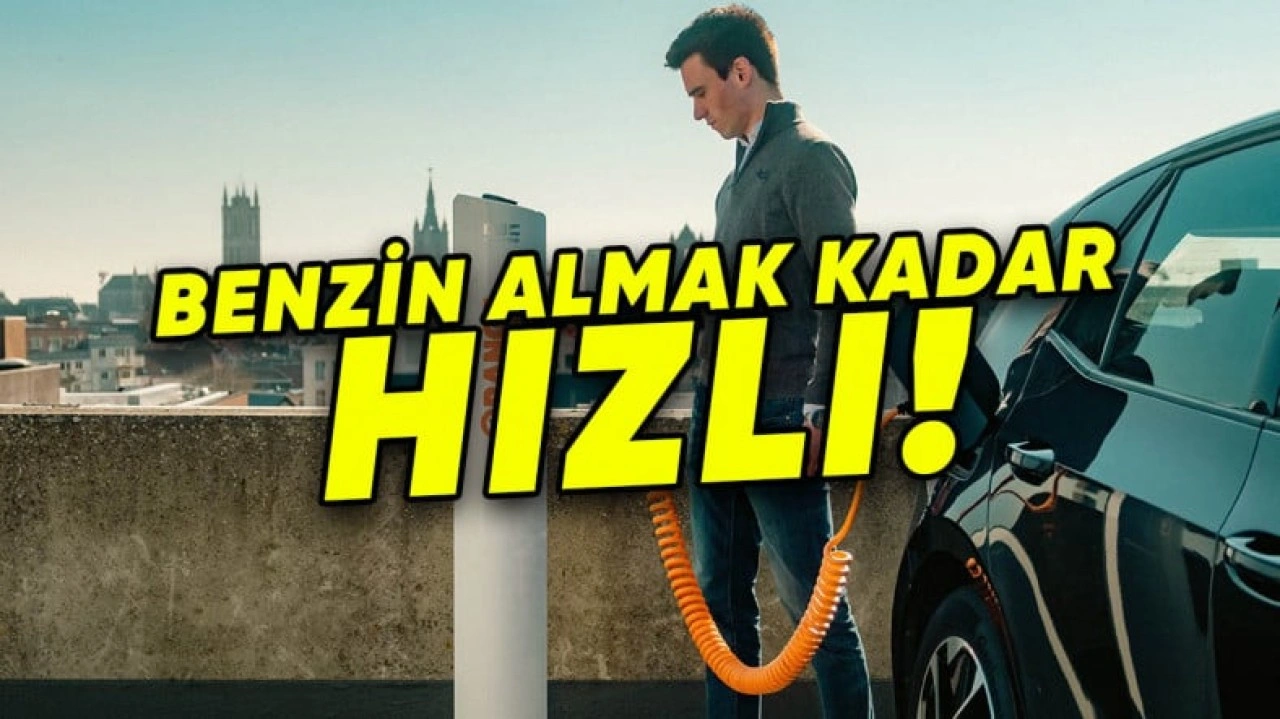 1 Dakikada 100 Km Menzil Sağlayan Otomobil Şarj İstasyonu