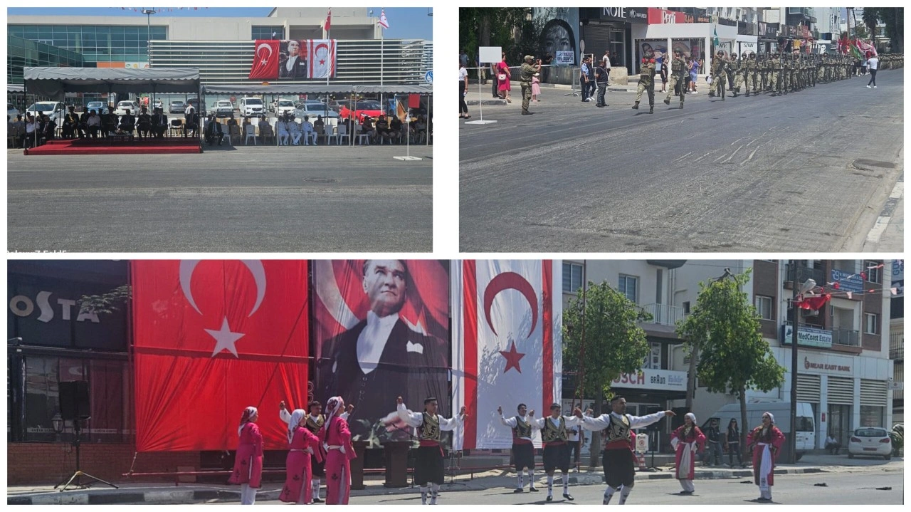 20 Temmuz Gazimağusa’da törenlerle kutlandı