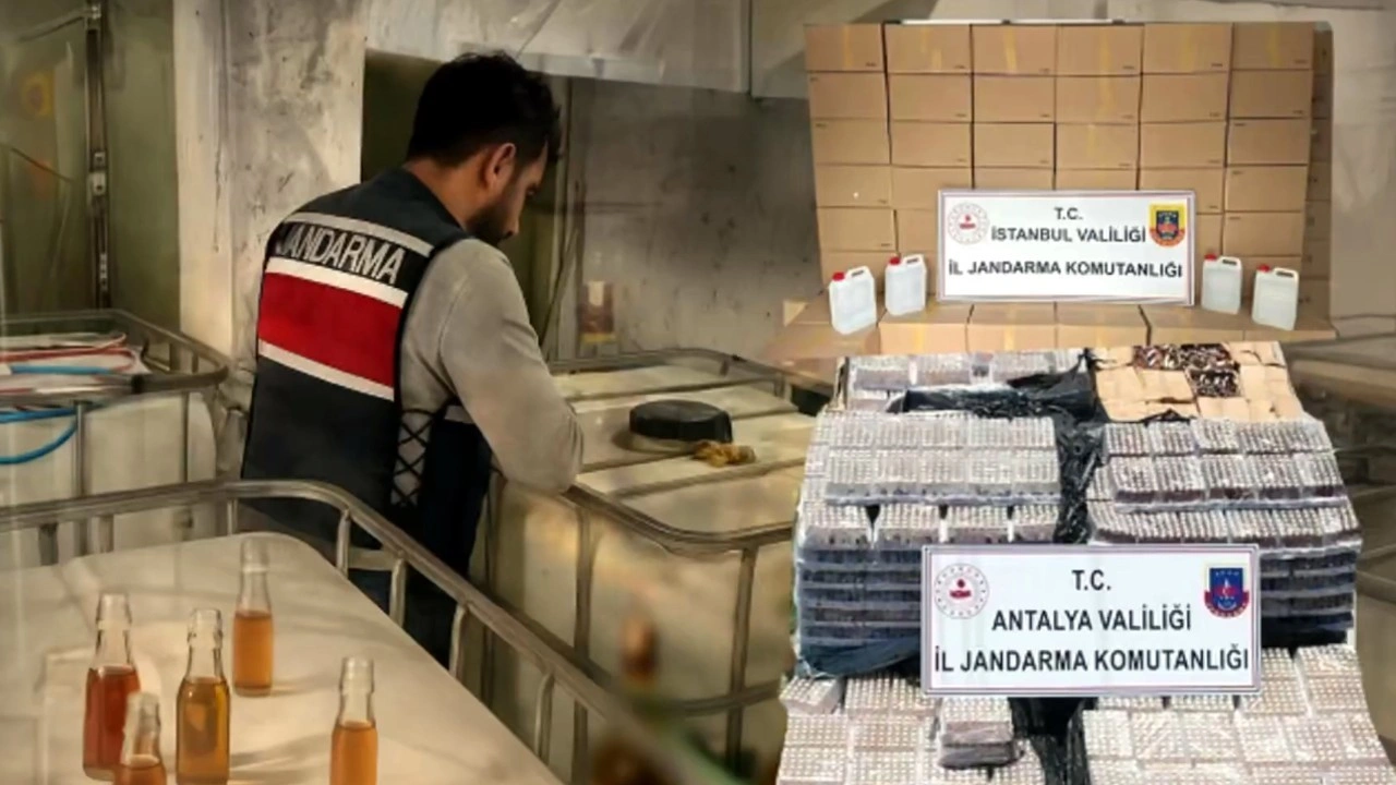 81 ilde kaçak/sahte alkol operasyonu; 121 gözaltı