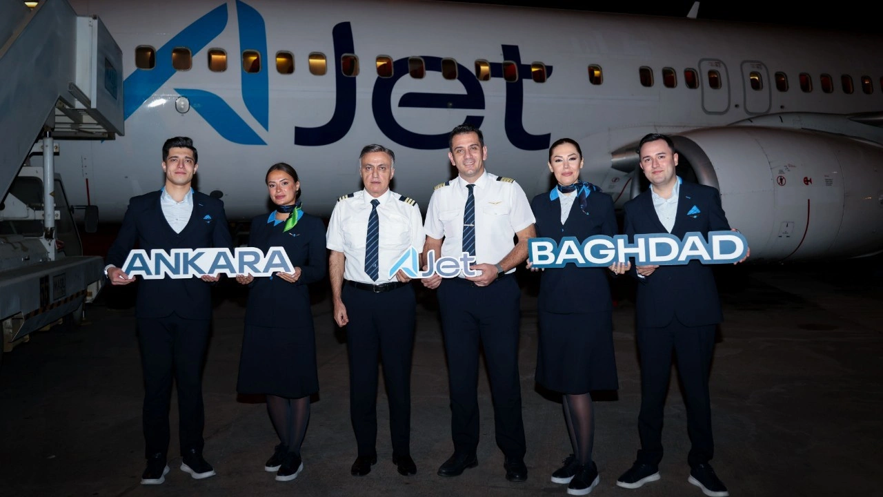AJet, Ankara’dan Bağdat seferlerine başladı