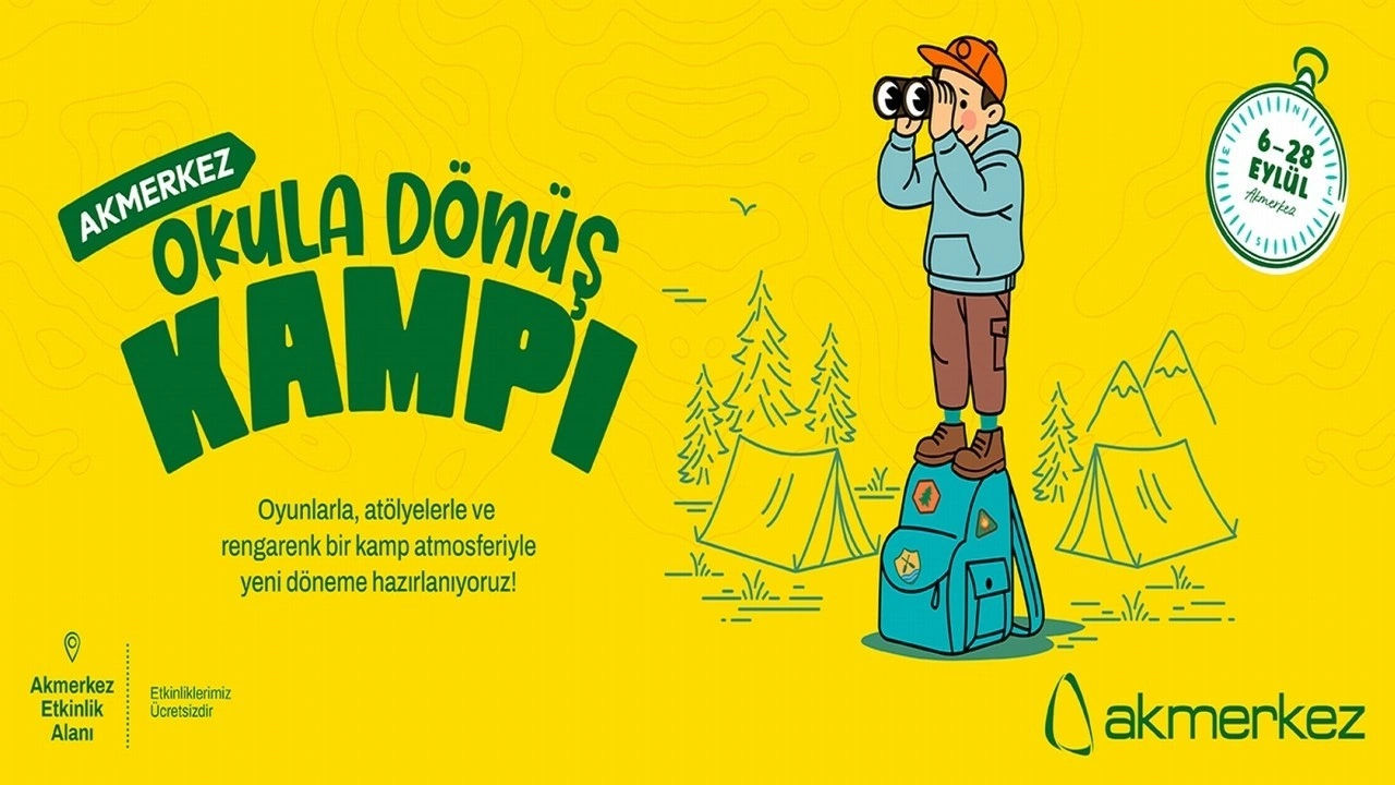 Akmerkez’de "Okula Dönüş Kampı" başladı