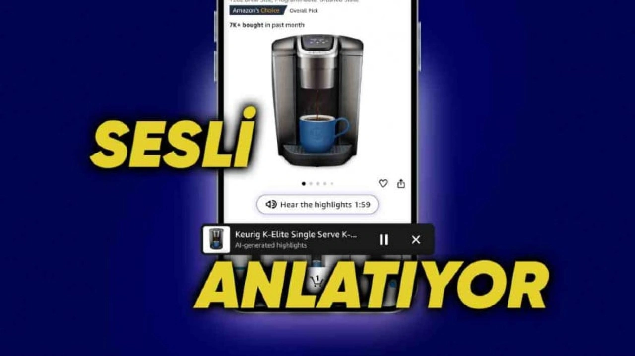 Amazon, Yapay Zekâ ile Sesli Özet Dönemini Başlattı