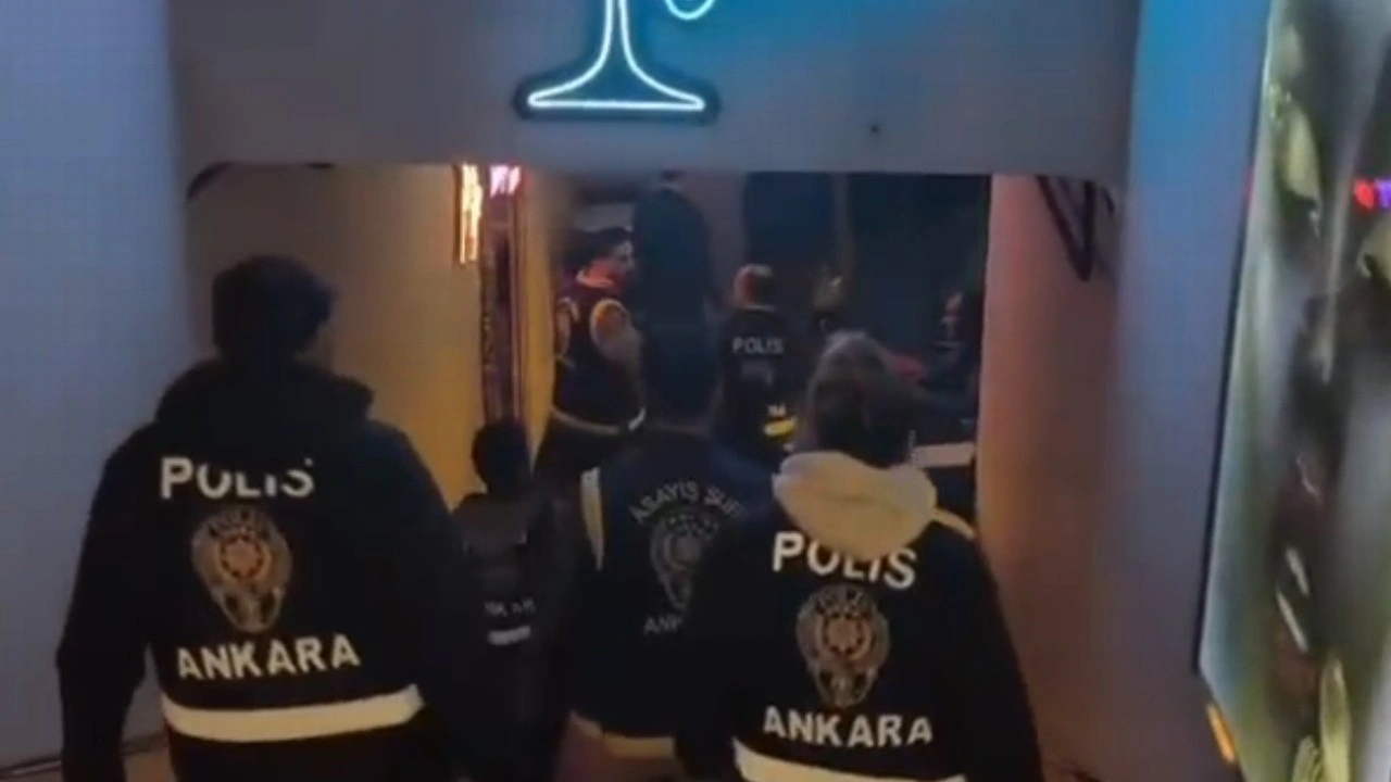 Ankara'da fuhuş operasyonu: 60 tutuklama