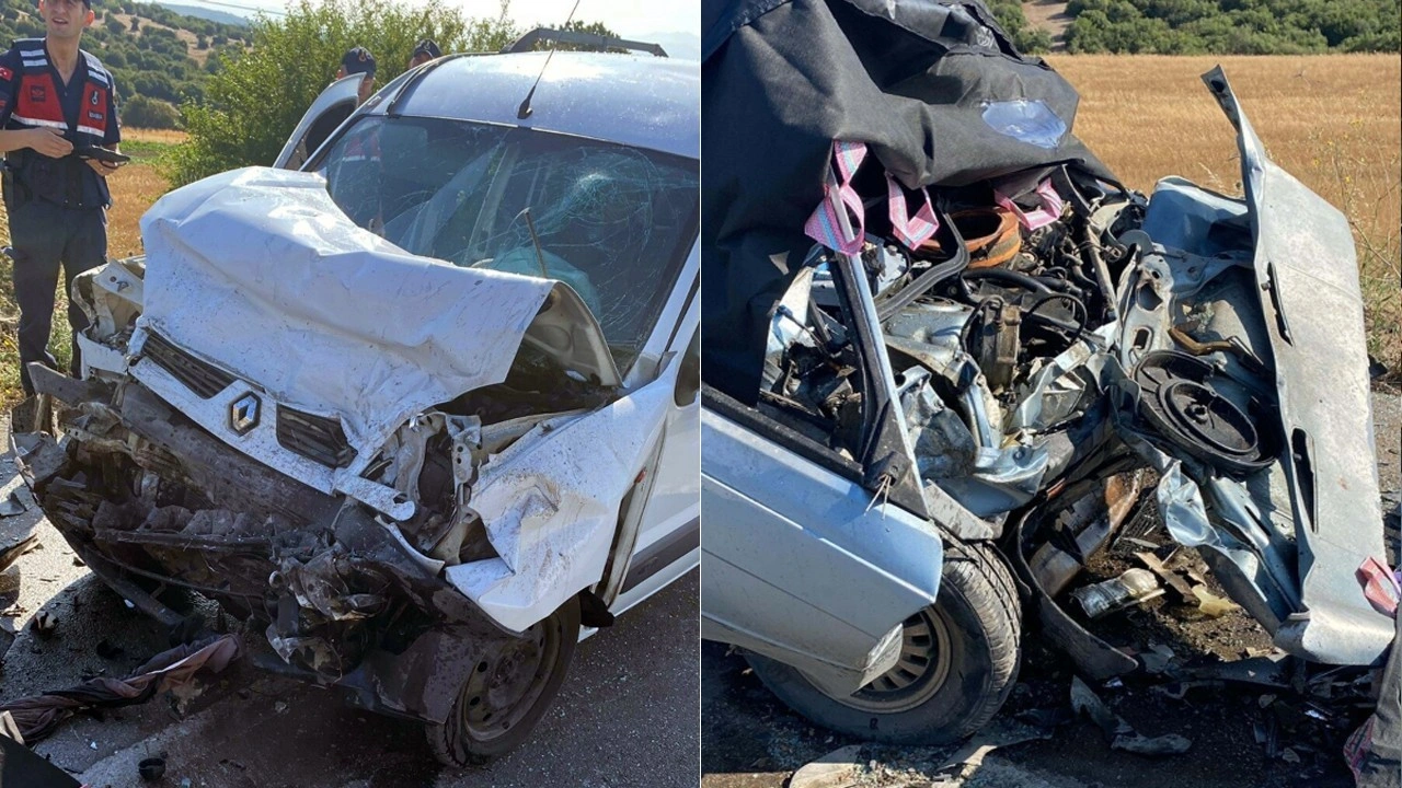 Anne ve oğlu feci kazada yaşamını yitirdi
