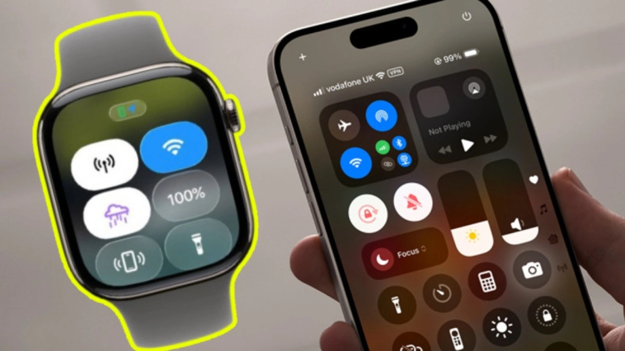 Apple Watch'a iPhone'ların Denetim Merkezi Geliyor!