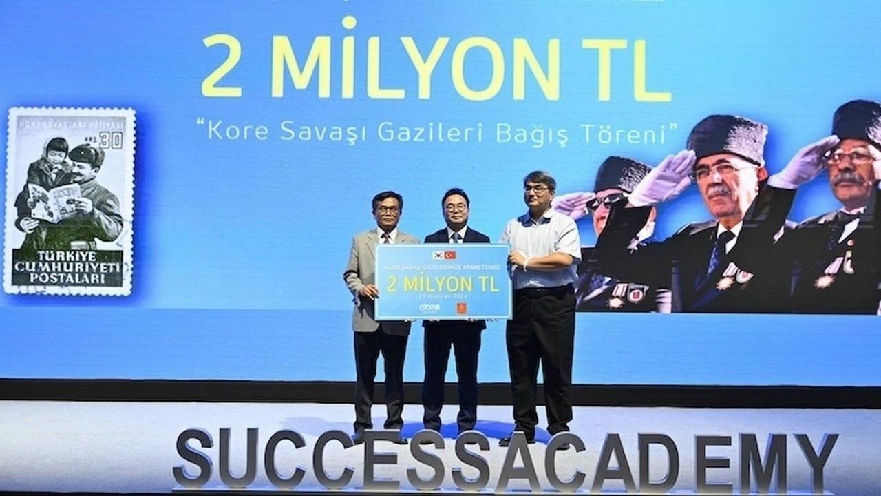 Atomy Türkiye’den Türkiye Muharip Gaziler Derneği’ne 2 milyon TL’lik bağış
