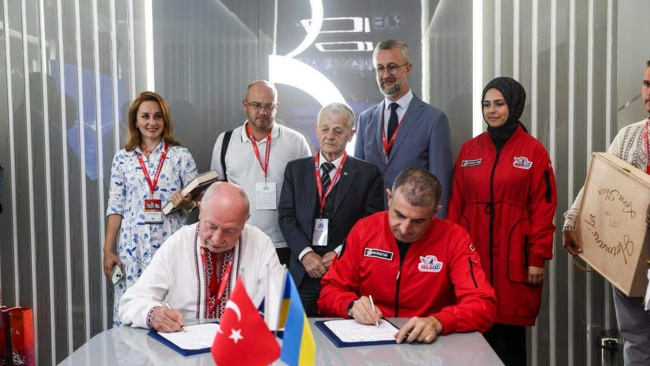 BAYKAR ve Junior Academy of Sciences of Ukraine arasında gençler için uluslararası bilim ortaklığı