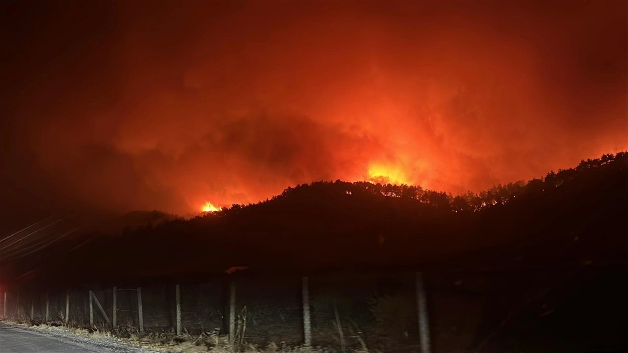 Çanakkale yangınında son durum