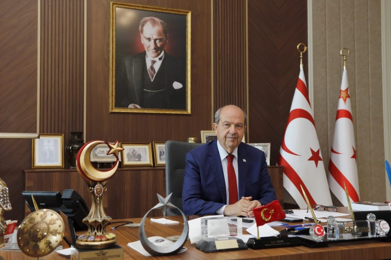 Cumhurbaşkanı Tatar, Türk Kara Kuvvetleri Komutanlığı’nın 2232’nci yıl dönümü kutladı