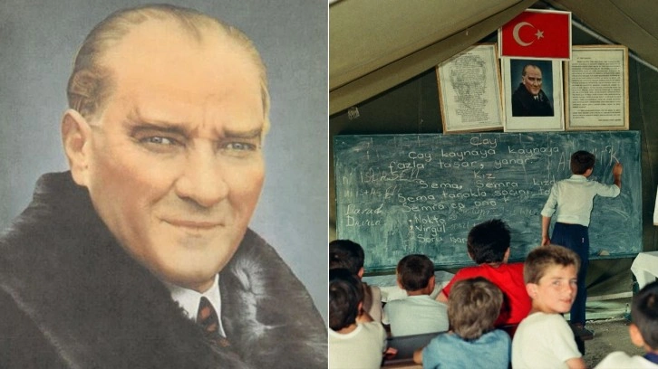 Ders kitaplarındaki Atatürk portresinin aslı MEB envanterinde