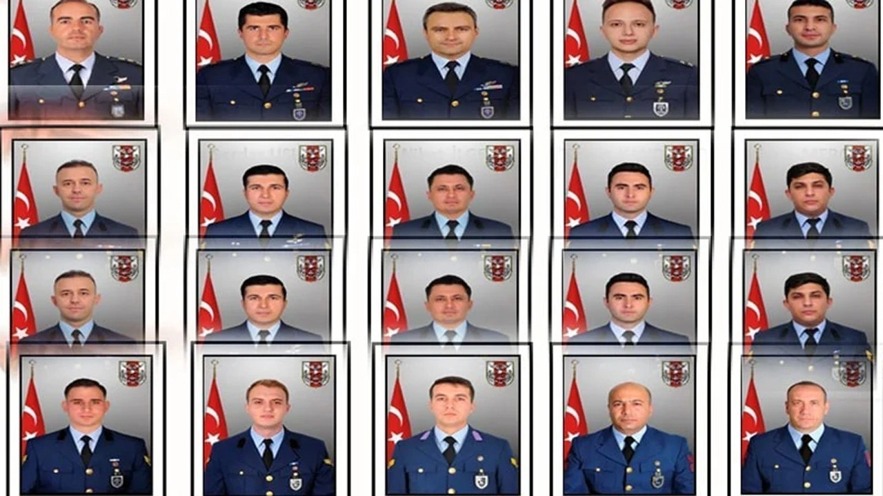 Düşen uçaktaki şehitlerin isimleri açıklandı
