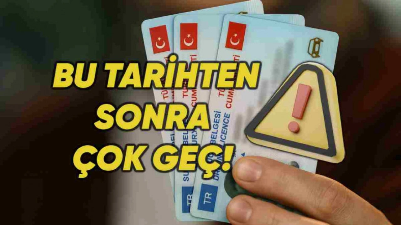 Ehliyetini Yenilemeyen Yandı: Son Tarihi ve Ücreti Açıklandı