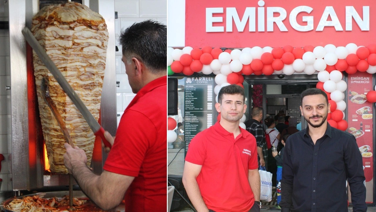 Emirgan Dönercisi Antares AVM’de şenlik gibi açılış yaptı