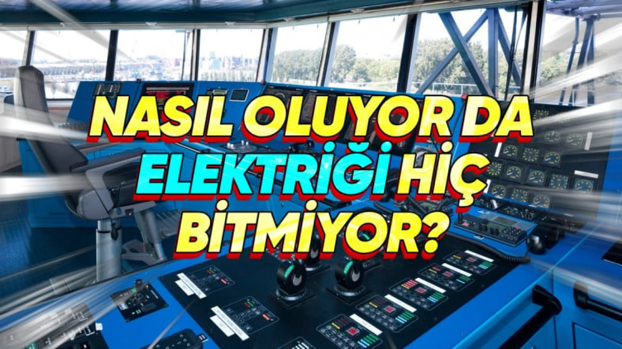 Gemilerde Elektrik Üretimi Nasıl Sağlanıyor?