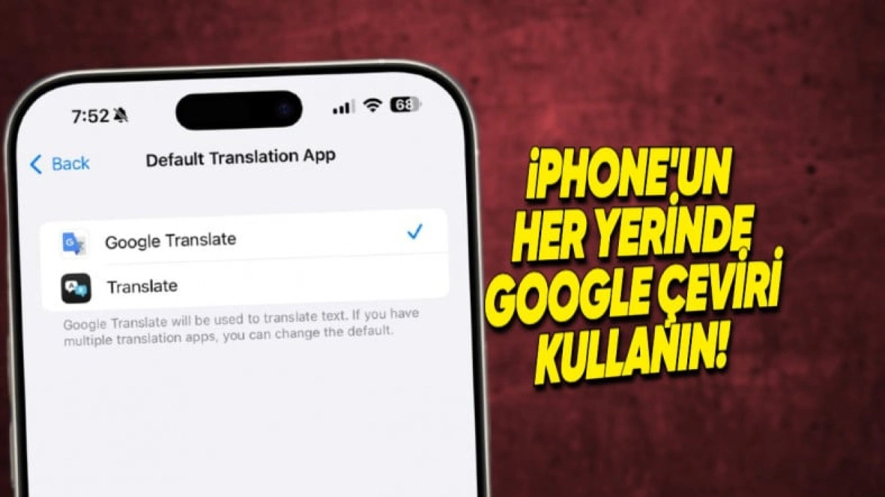 Google Çeviri, iOS'te Varsayılan Çeviri Uygulaması Yapılabilecek