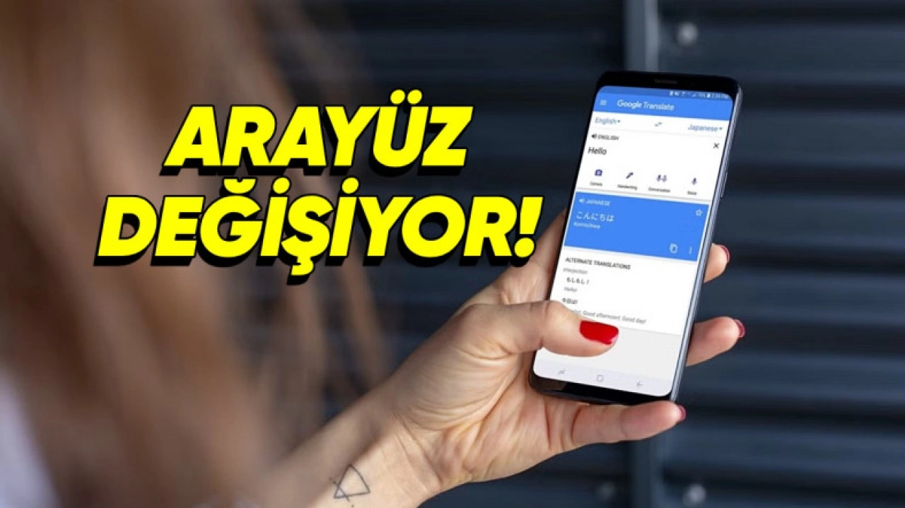 Google Translate Arayüzü Yenileniyor