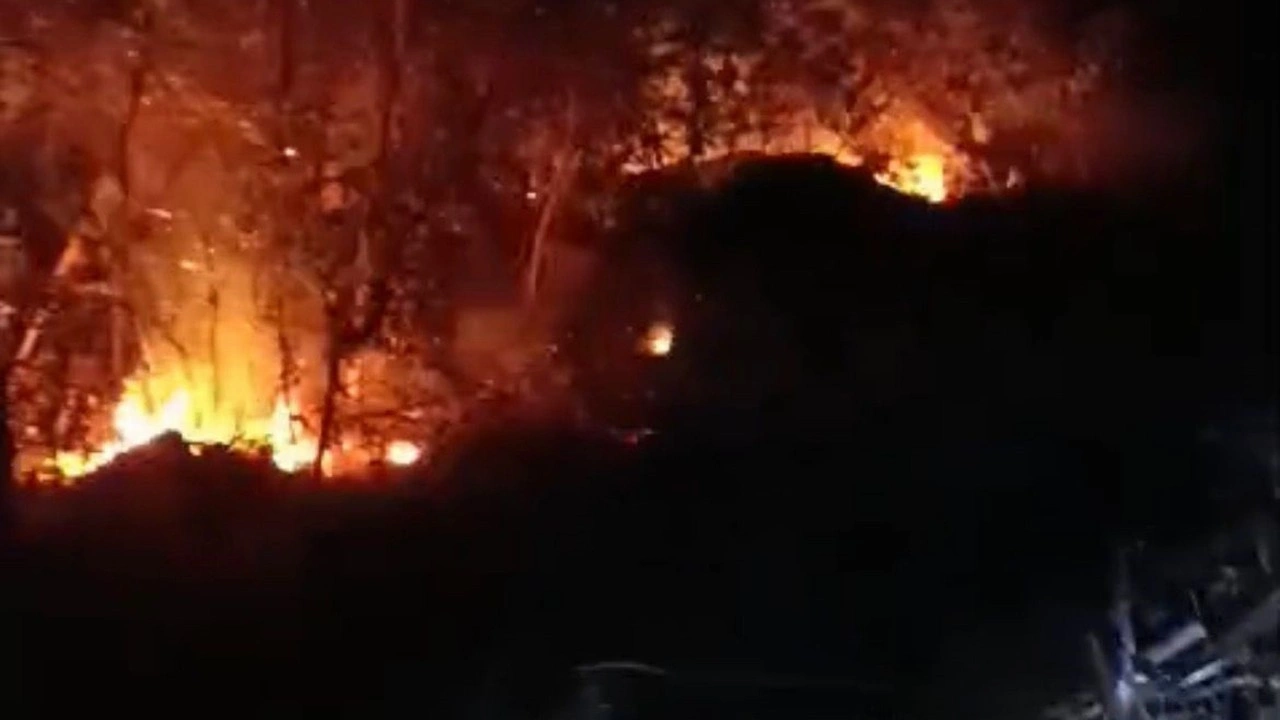 Hatay’da iki ayrı noktada yıldırım kaynaklı orman yangını kontrol altına alındı
