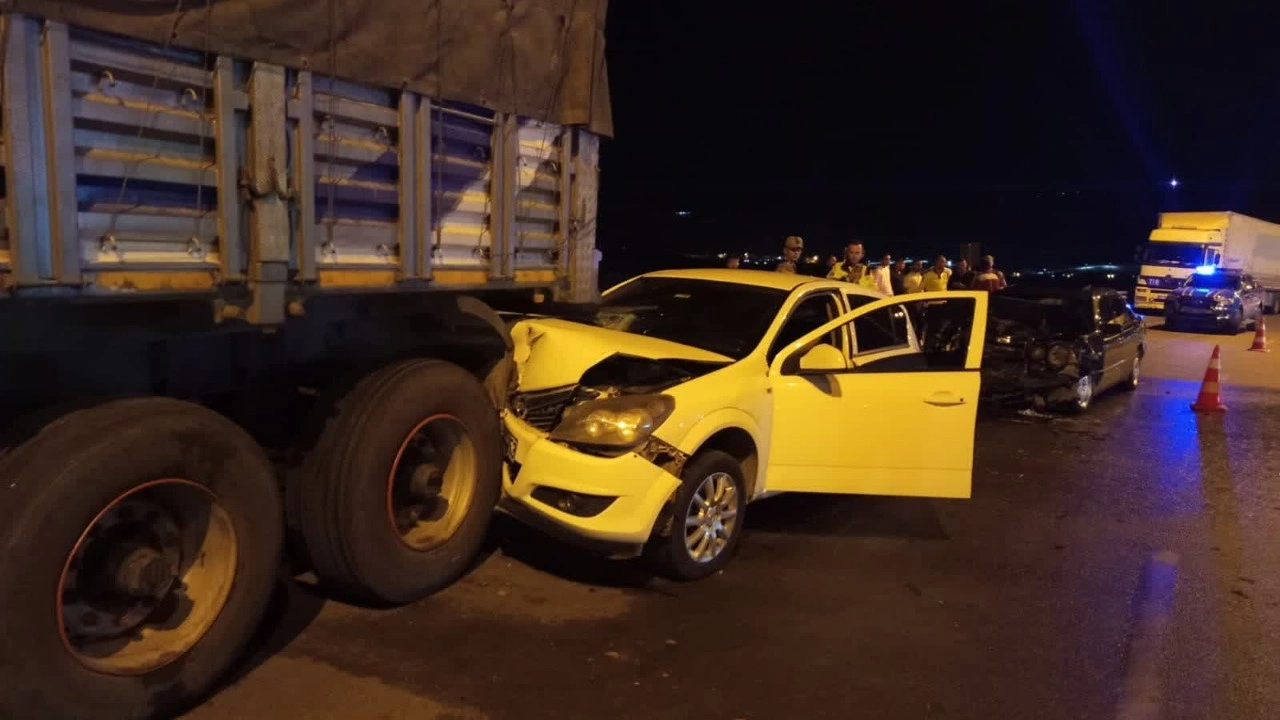 Hatay'da zincirleme kaza: 2 kişi yaralandı