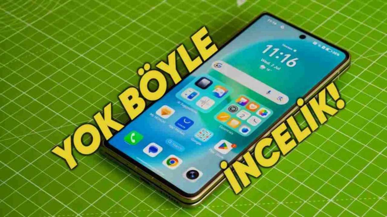 HONOR, “Dünyanın En İnce” Katlanabilir Telefonunu Duyurdu