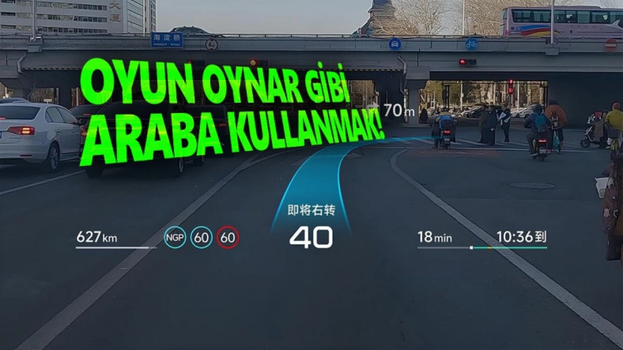 Huawei, Yeni Nesil Head-Up Display Teknolojisini Tanıttı