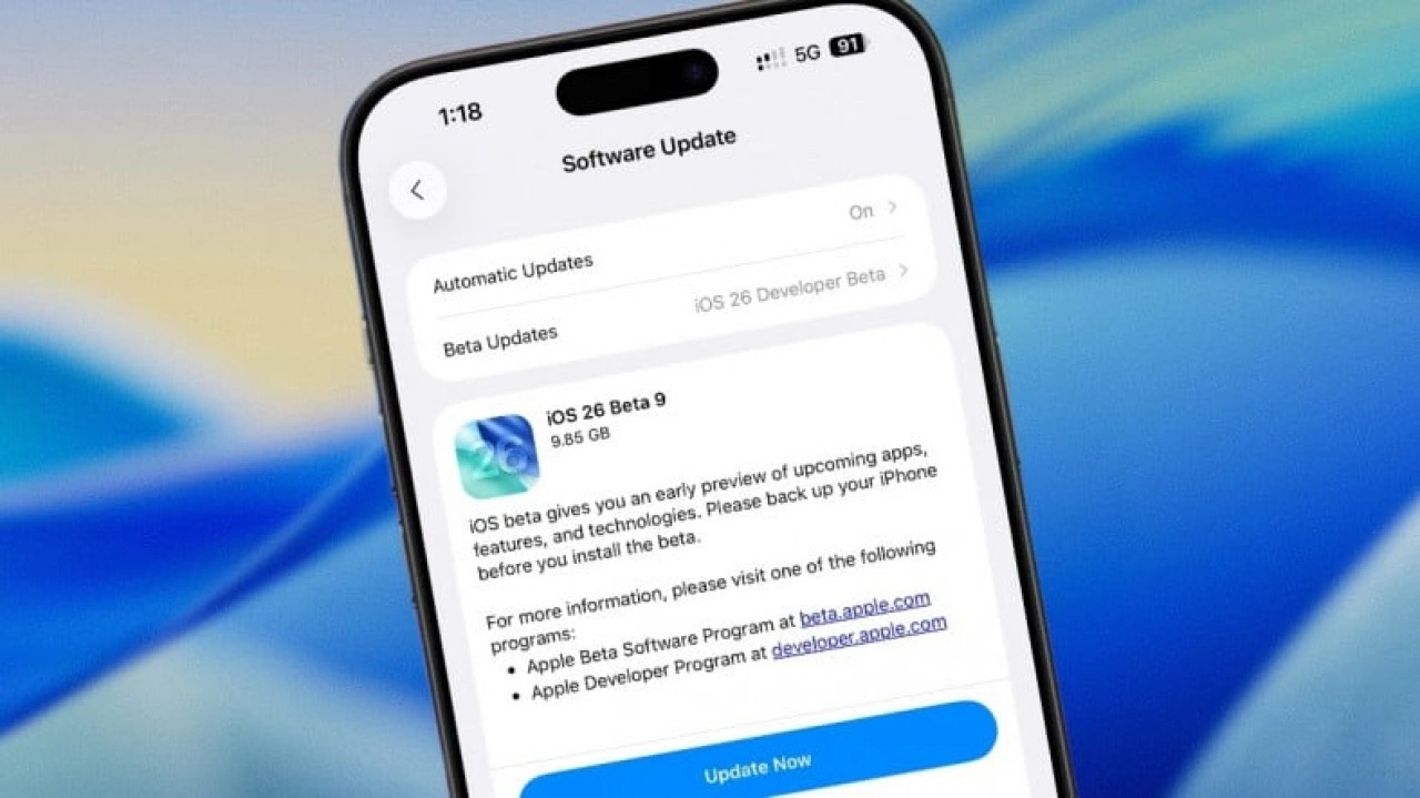 iOS 26 Beta 9 Yayımlandı!