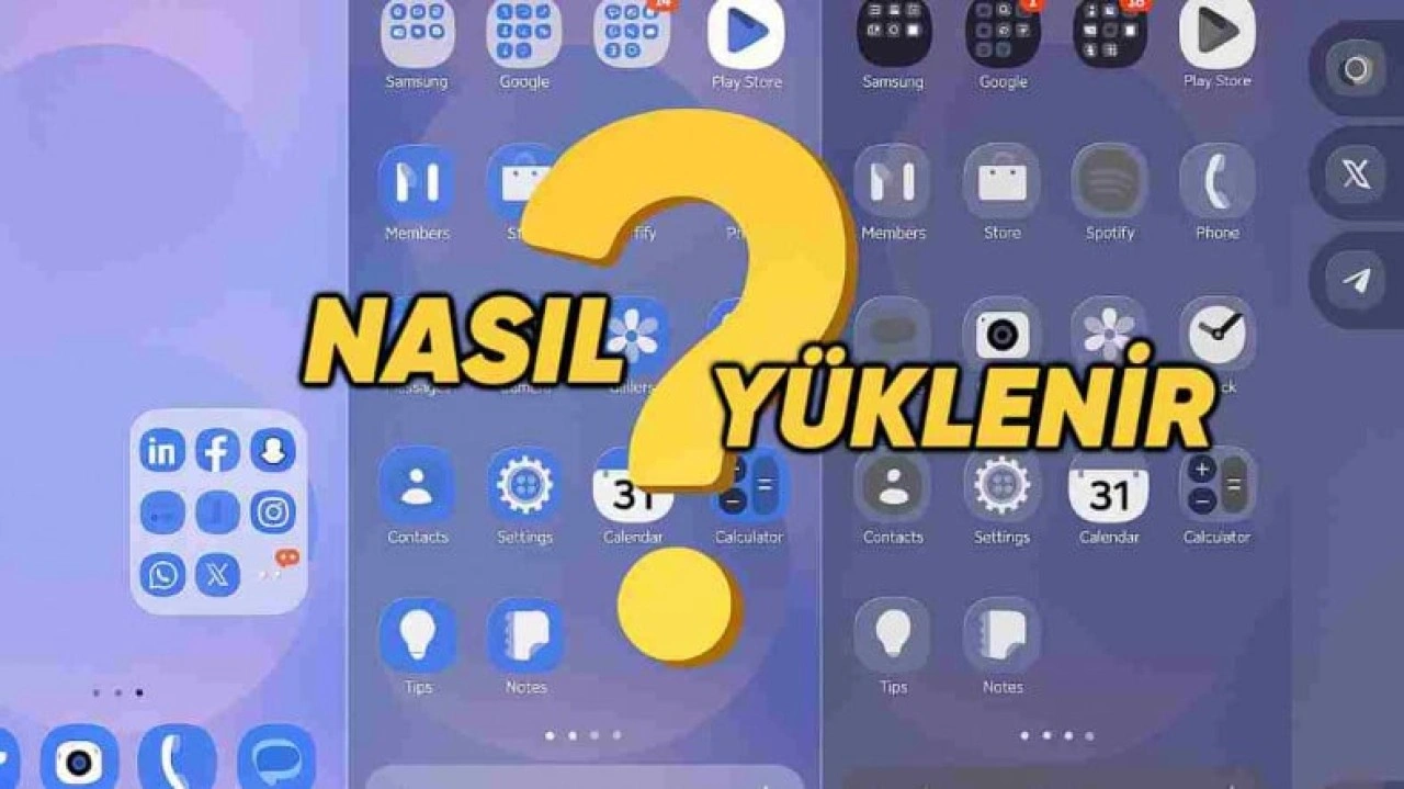 iOS 26'nın Liquid Glass Tasarımı Artık Samsung Telefonlarda