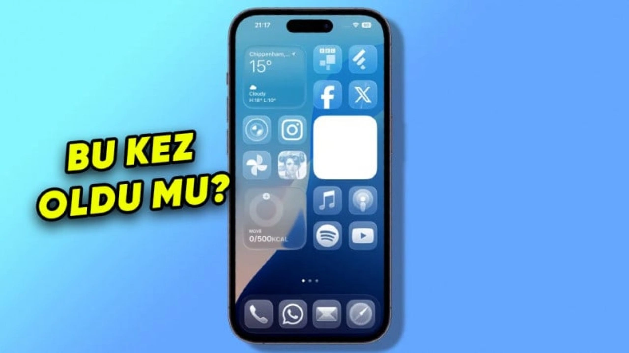 iOS 26'nın Liquid Glass Tasarımı Geri Döndü