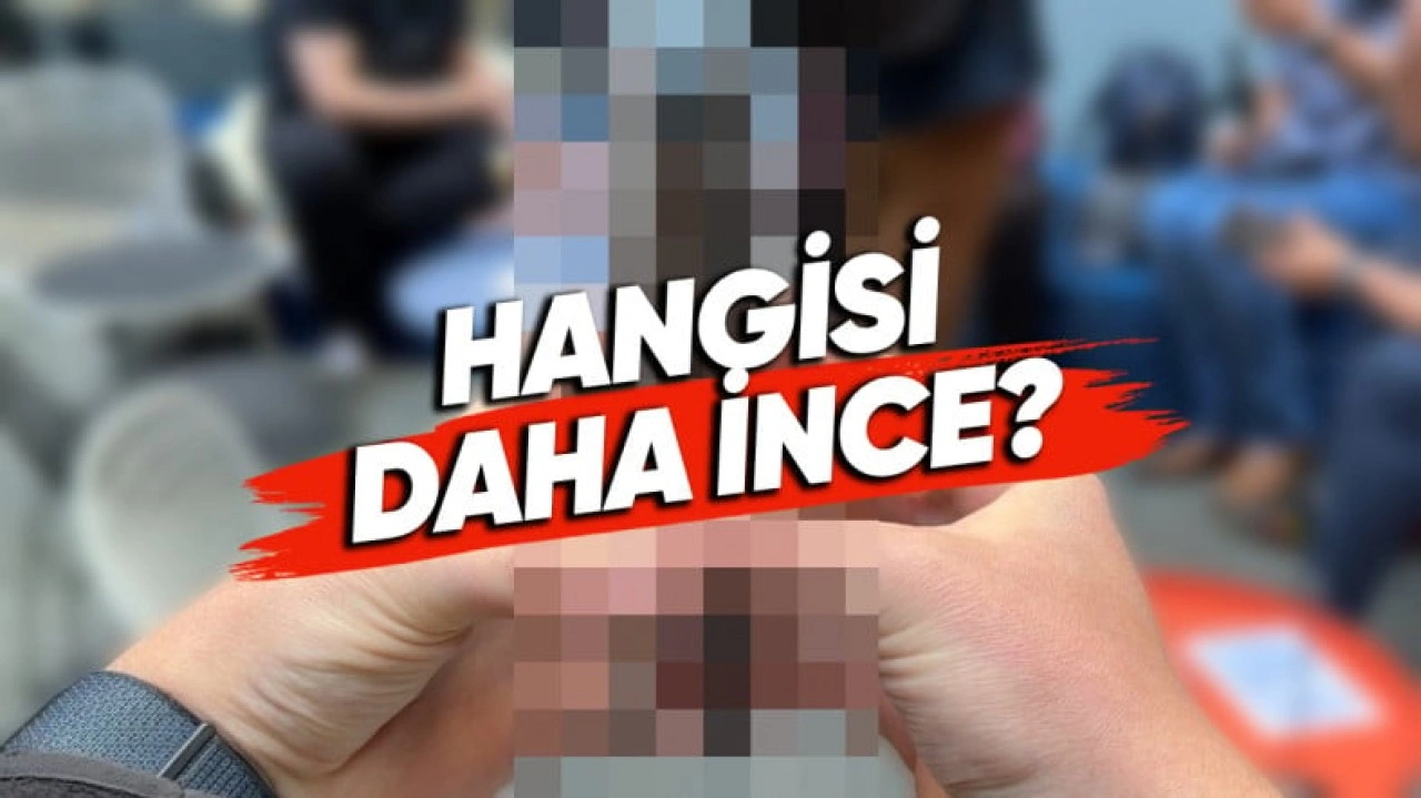 iPhone 17 Air, Samsung Galaxy S25 Edge'den Ne Kadar İnce?