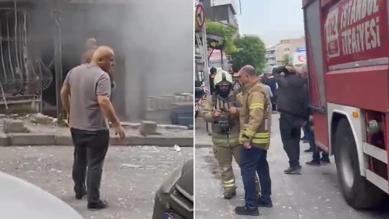 İstanbul Güngören'de büfede patlama