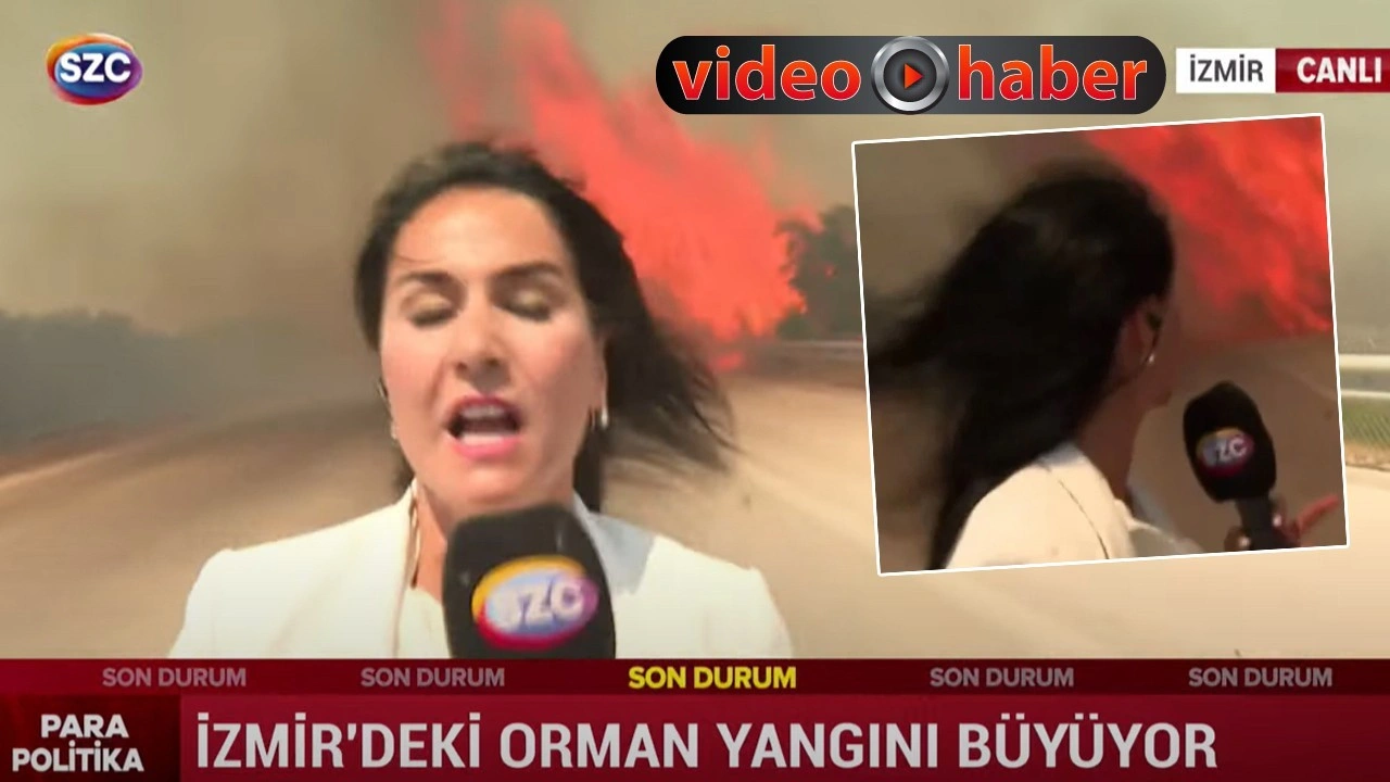 İzmir - Çeşme otoyolu yanıyor!
