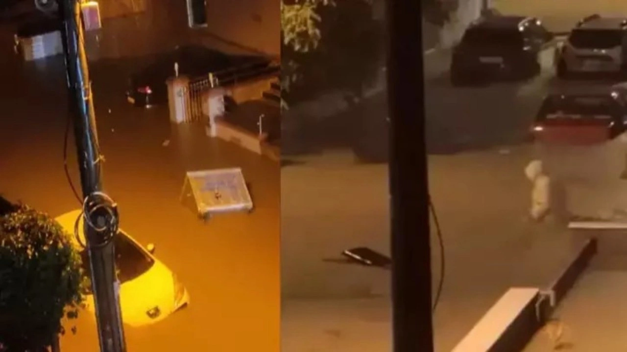 İzmir ve Manisa’da sağanak yağış etkili oldu