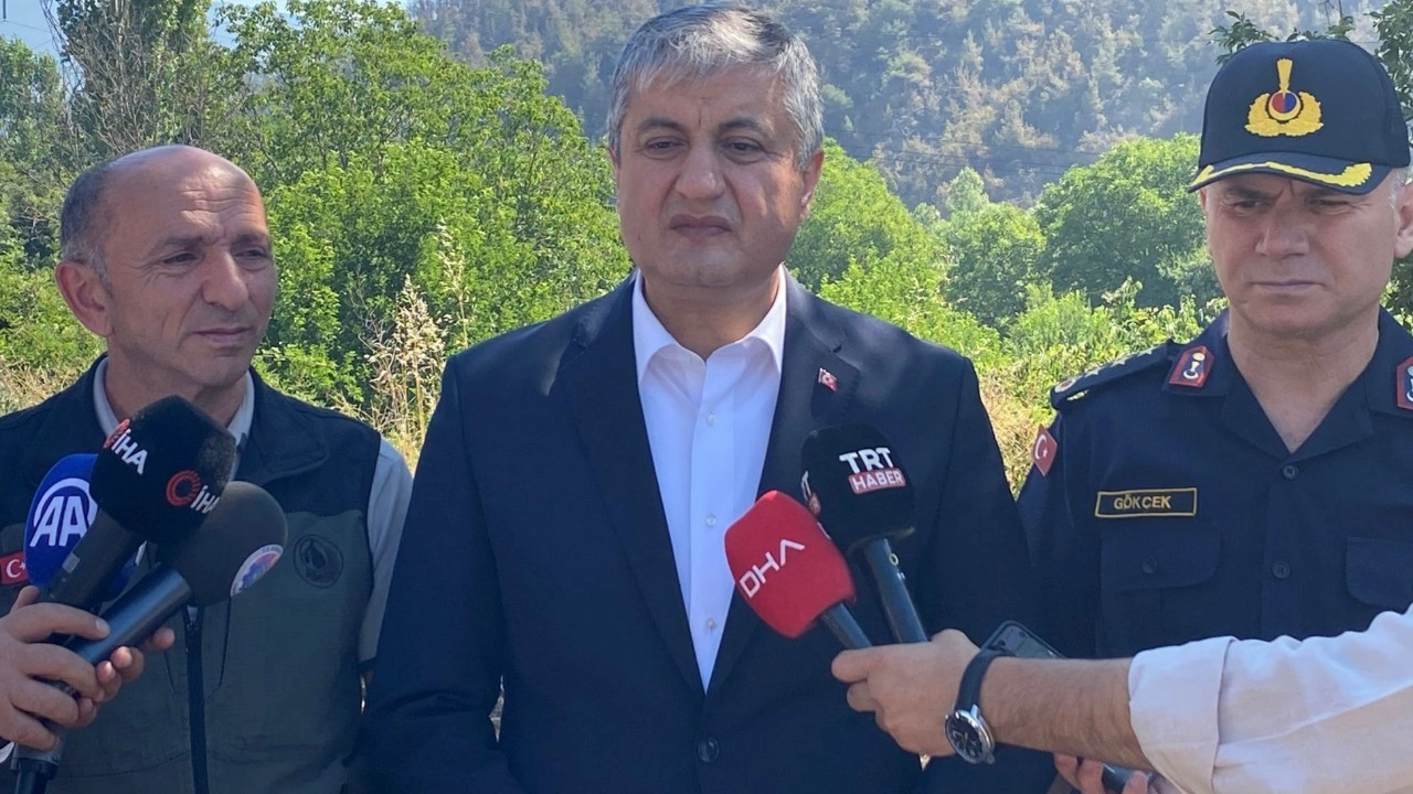 Karabük'te orman yangınına müdahale sürüyor; 55 hektar alan zarar gördü