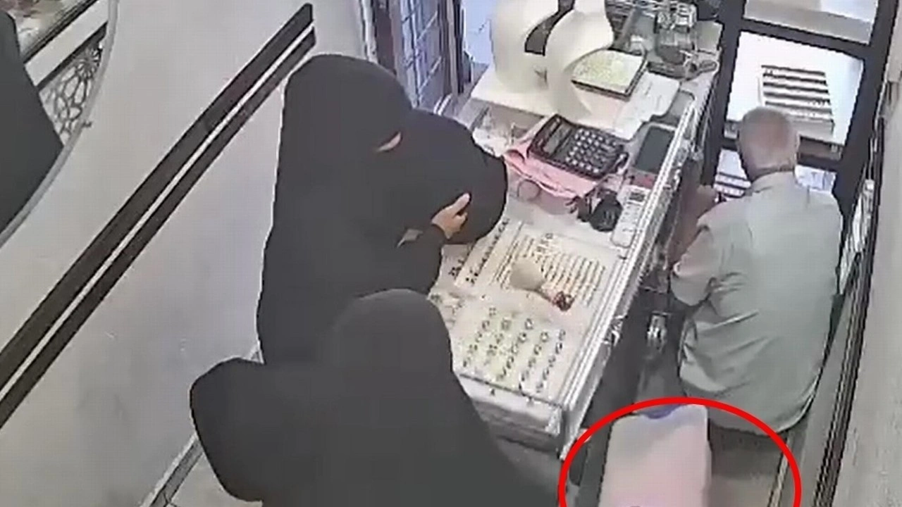 Kuyumcudan 2,5 kilo altın çalan 8 şüpheli tutuklandı