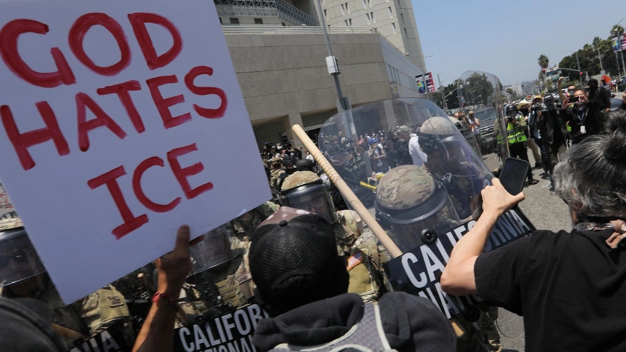 Los Angeles'taki sınır protestoları 3’üncü gününde