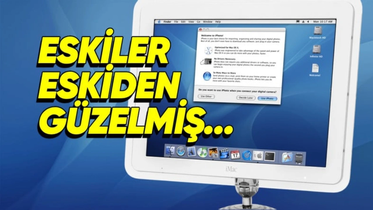 macOS'un 20 Yıllık Gelişimini Deneyimlemek İster miydiniz?