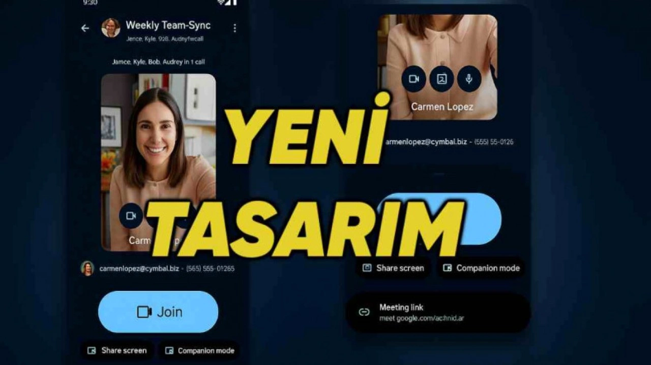 Material Expressive 3 Sonrası Google Meet İşte Böyle Görünecek
