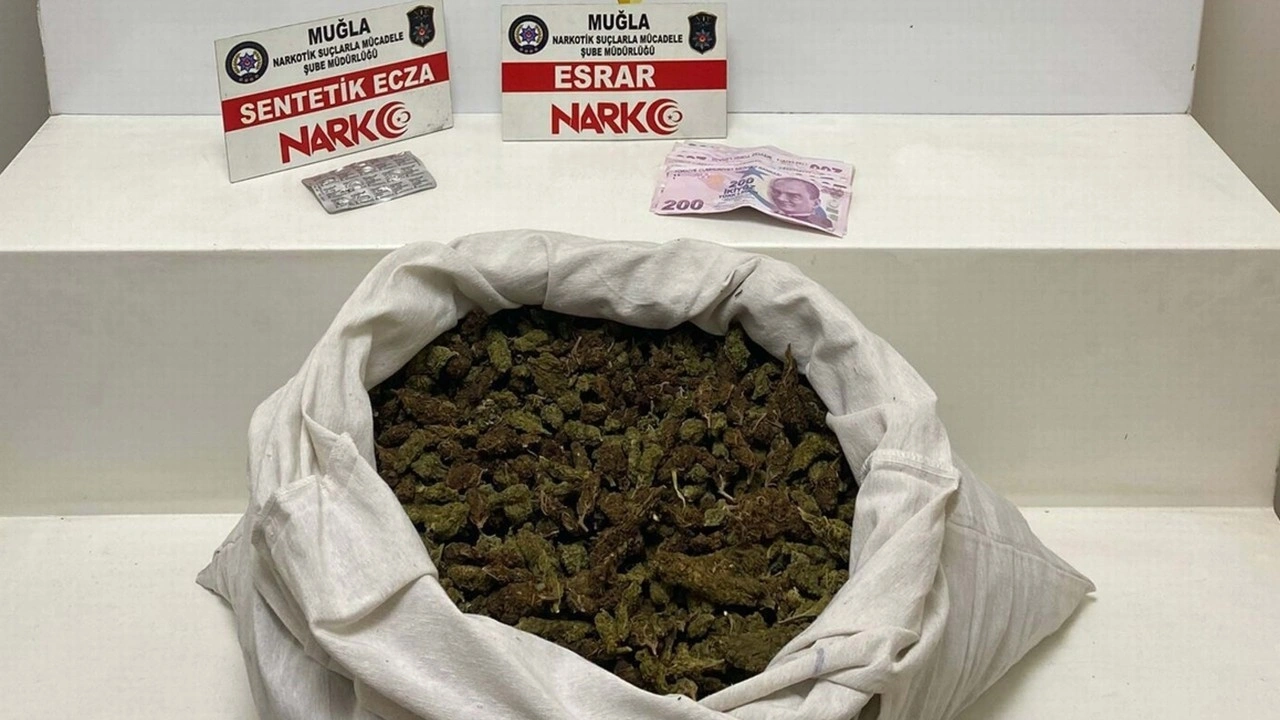 Muğla'da uyuşturucu operasyonunda 4 tutuklama