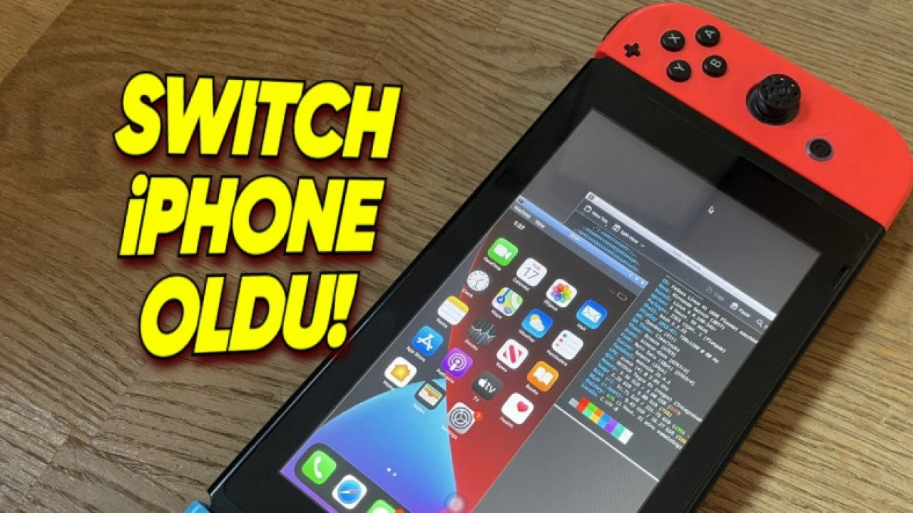 Nintendo Switch'te iOS Çalıştırıldı!