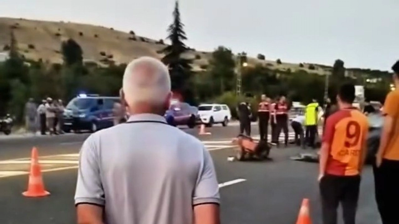Otomobil ile çarpışan motosikletin sürücüsü öldü