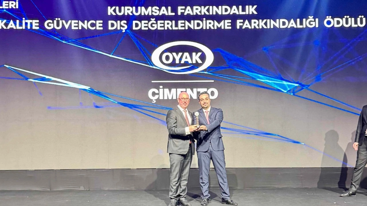 OYAK Çimento’nun kurumsal yönetişim başarısı TİDE Ödülü ile tescillendi