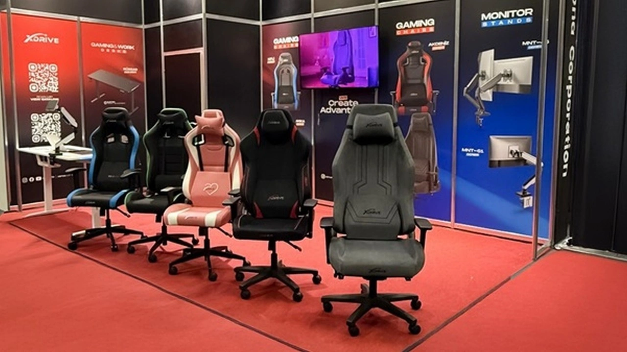 Oyuncu koltuğu markası xDrive, Gamescom’da ürünlerini tanıttı