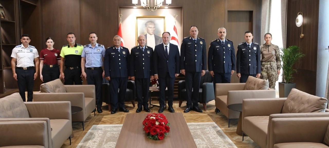 Öztürkler, PGM Müdürü Kasım Kuni ve heyetini kabul etti