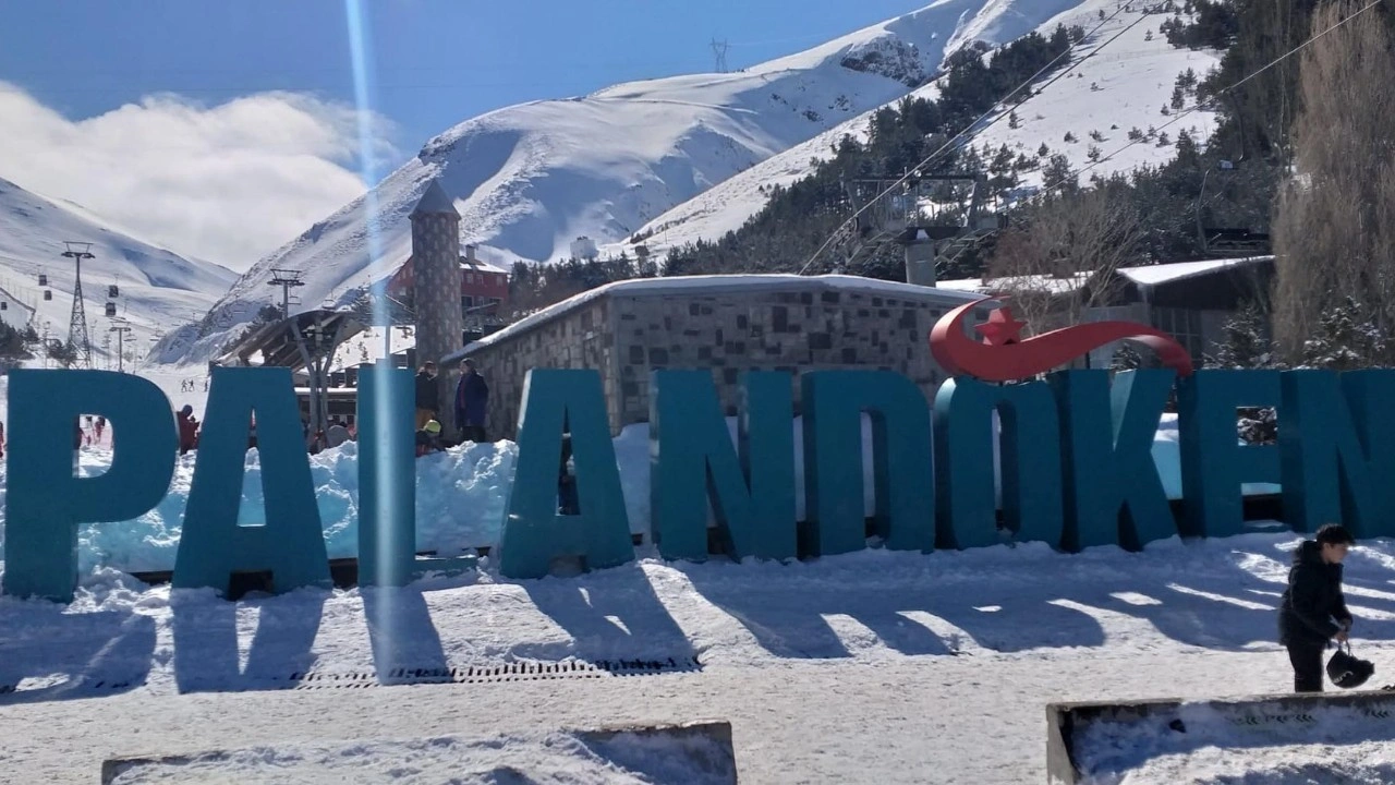 Palandöken, kayak sezonuna hazır