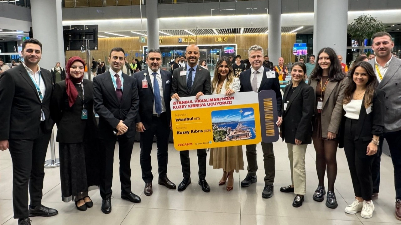 Pegasus, İGA İstanbul Havalimanı’ndan KKTC uçuşlarına başladı