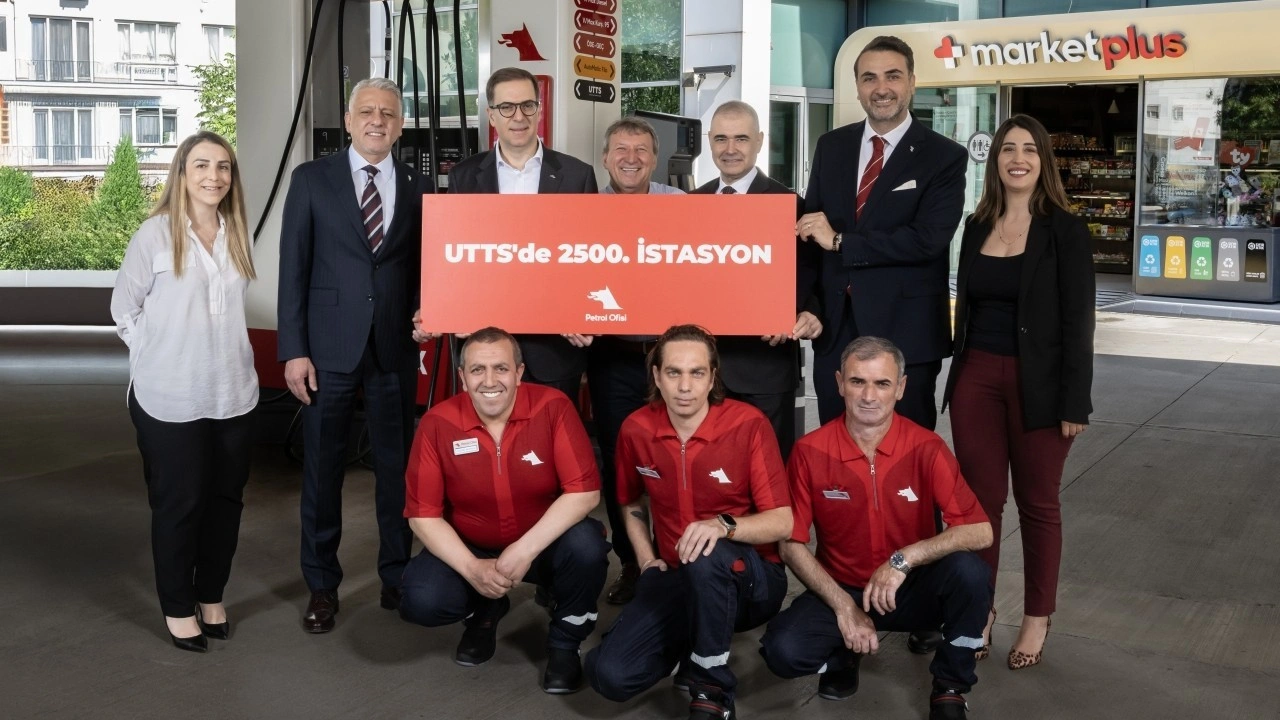 Petrol Ofisi Grubu UTTS'de 2 bin 500 istasyona ulaştığını duyurdu