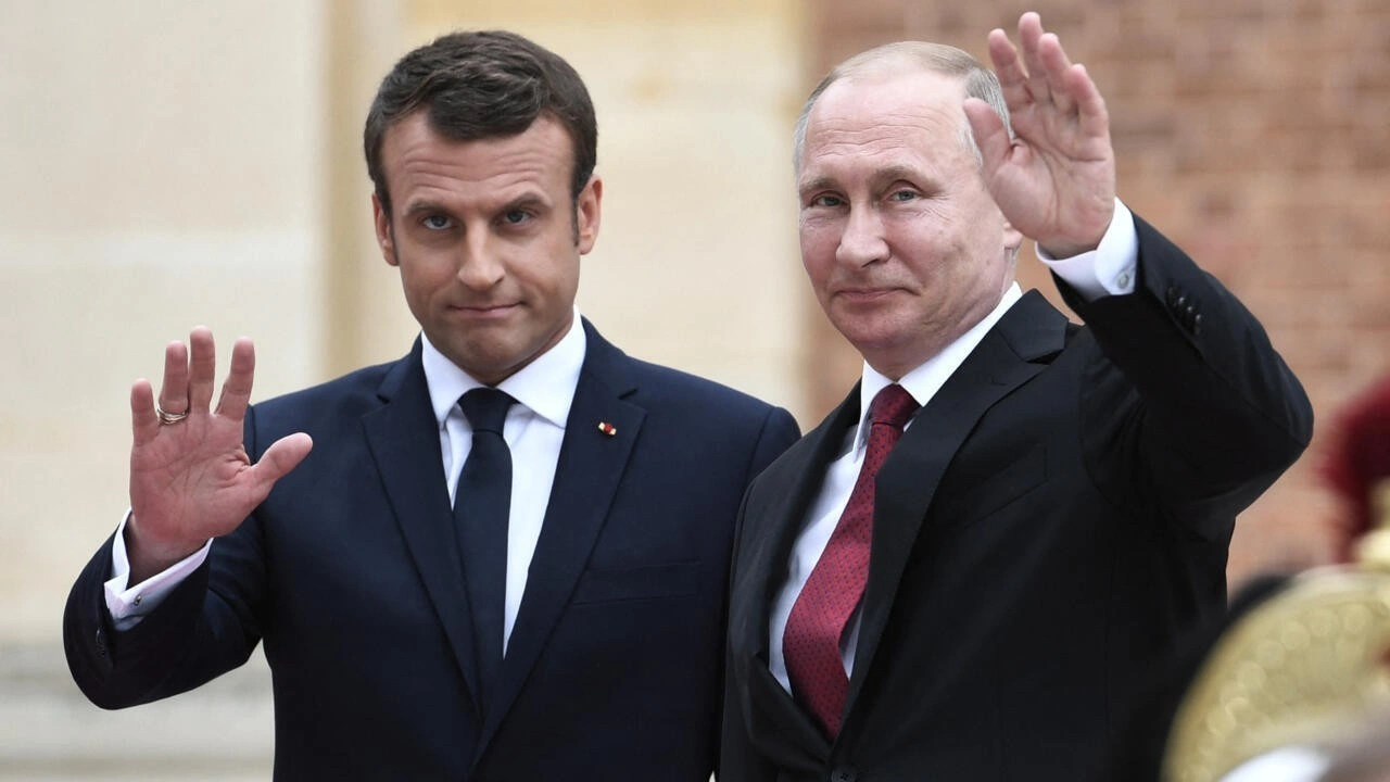 Putin ve Macron, telefonda görüştü