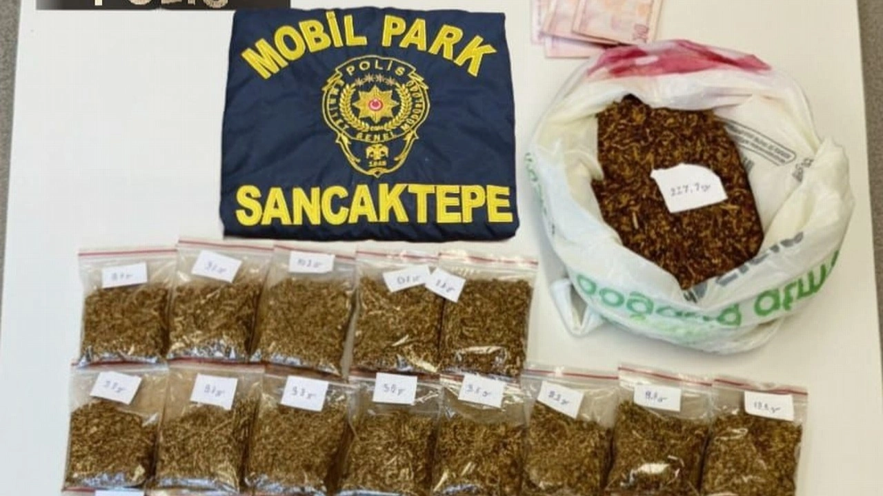 Sancaktepe'de uyuşturucu madde ticareti yapan şüpheli yakalandı