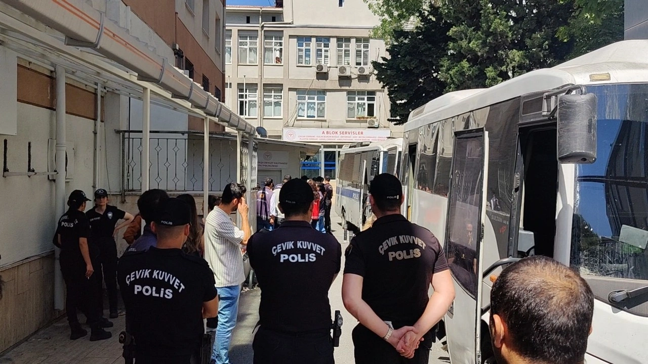 Saraçhane'de gözaltına alınan 34 şüpheli adliyeye sevk edildi