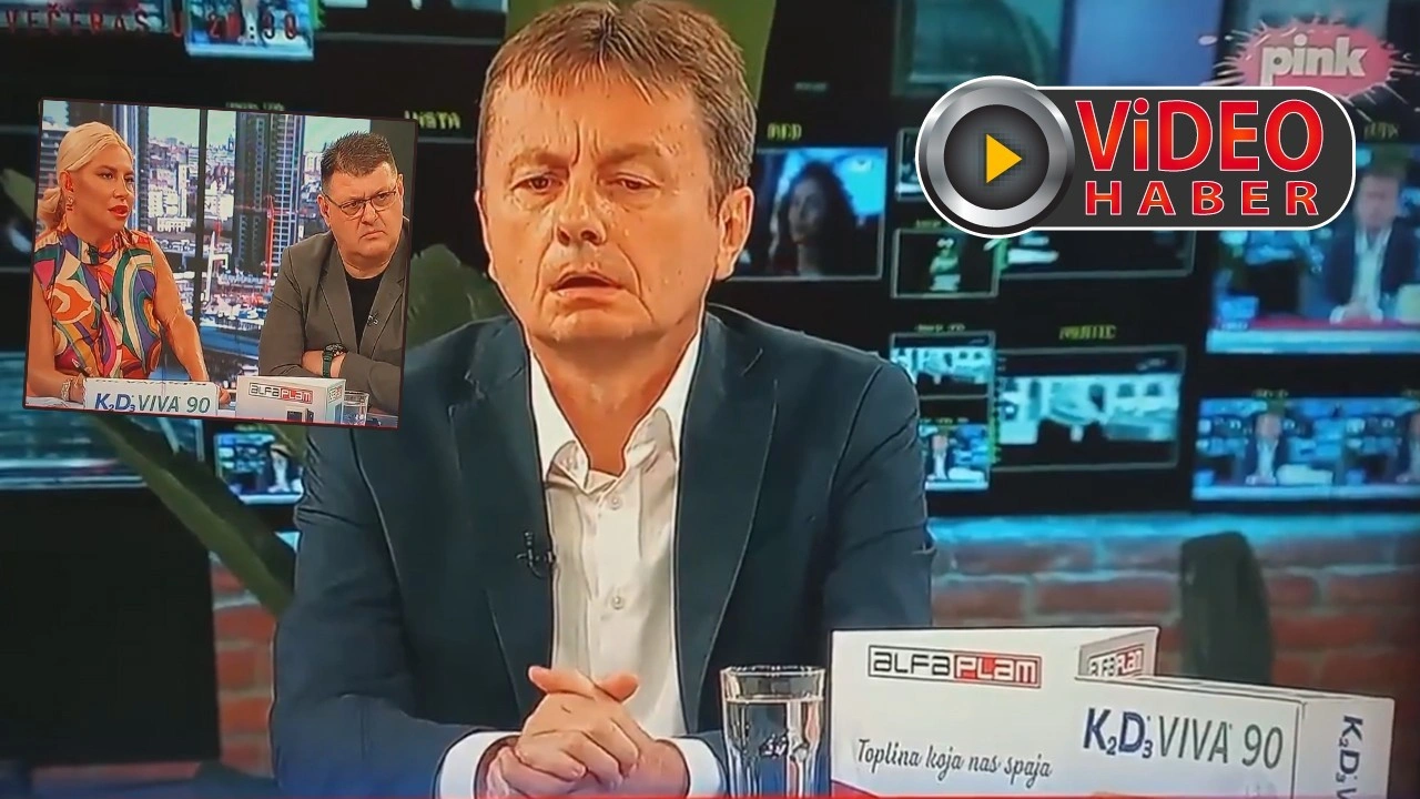 Sırp Bakan canlı yayında beyin kanaması geçirdi