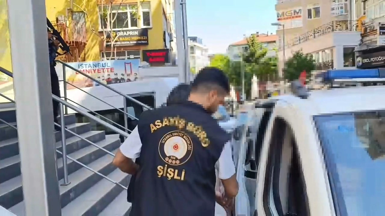 Şişli’de sokakta rastgele ateş eden şüpheli tutuklandı